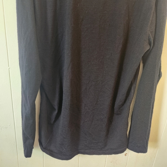 SmartWool Mens Black Merino Wool Baselayer Size XL Flaws - Picture 8 of 15